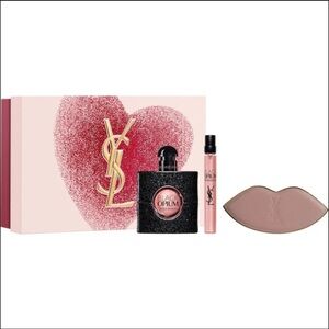 Yves Saint Laurent Black Opium Eau de Parfum & Mirror Gift Set NWT